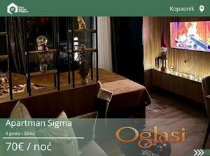 Stan Na Dan Kopaonik Apartman Sigma